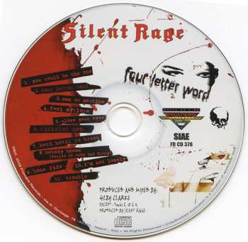 CD Silent Rage: Four Letter Word 13237