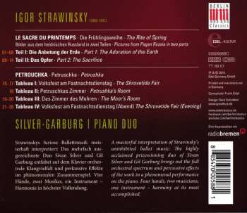 CD Silver-Garburg Piano Duo: Igor Stravinsky Petrouchka, Le Sacre du Printemps (The Rite of Spring), Petrouchka 314430
