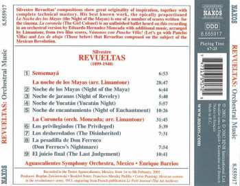 CD Silvestre Revueltas: Orchestral Music: La Noche De Los Mayas / Sensemayá / La Coronela 113371