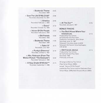 CD Simon & Garfunkel: Bookends 404700