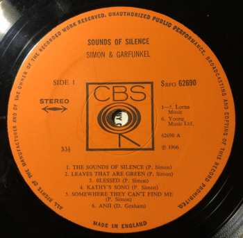 LP Simon & Garfunkel: Sounds Of Silence 530310