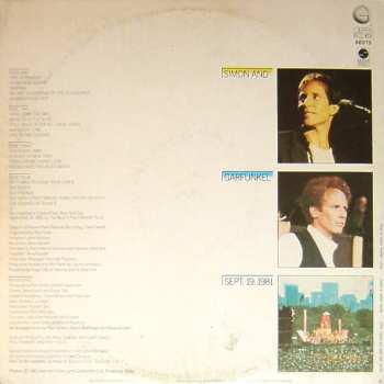 2LP Simon & Garfunkel: The Concert In Central Park