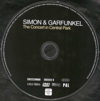 DVD Simon & Garfunkel: The Concert In Central Park 7763