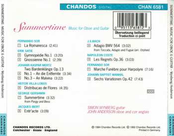 CD Simon Wynberg: Summertime (Music For Oboe And Guitar) 314569