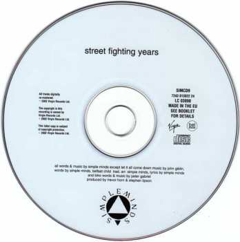 CD Simple Minds: Street Fighting Years 34802