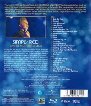 Blu-ray Simply Red: Live At Montreux 2003 57507