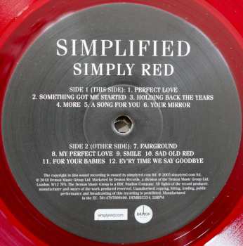 LP Simply Red: Simplified CLR 320131