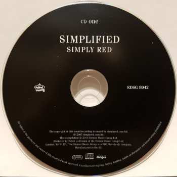 2CD/DVD Simply Red: Simplified DLX 32634
