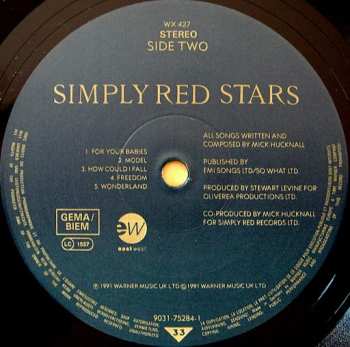 LP Simply Red: Stars