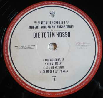 3LP/DVD Sinfonieorchester Der Robert Schumann Hochschule: "Entartete Musik" : Willkommen in Deutschland - Ein Gedenkkonzert 74587