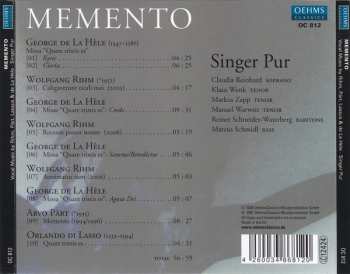 CD Singer Pur: Memento 361659