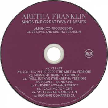 CD Aretha Franklin: Sings The Great Diva Classics 32789