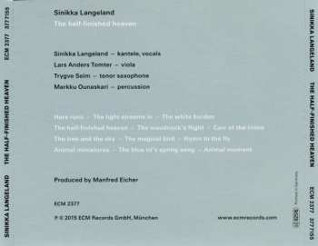 CD Sinikka Langeland: The Half-finished Heaven 437700