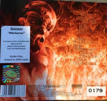 CD Sinister: Afterburner LTD | NUM | DIGI 1318