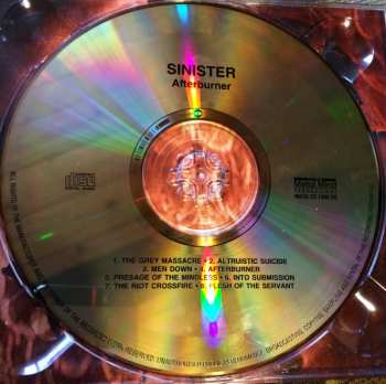 CD Sinister: Afterburner LTD | NUM | DIGI 1318