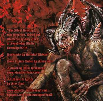 CD Sinister: The Silent Howling 32567