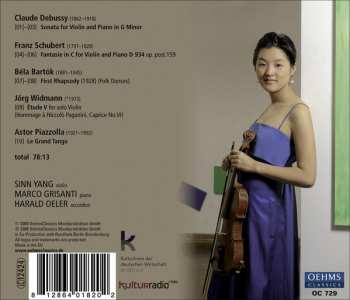 CD Sinn Yang: Violin Recital 119103