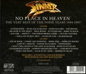 2CD Sinner: No Place In Heaven - The Very Best Of The Noise Years 1984-1987 DIGI 363898