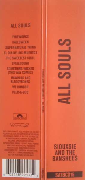 CD Siouxsie & The Banshees: All Souls LTD