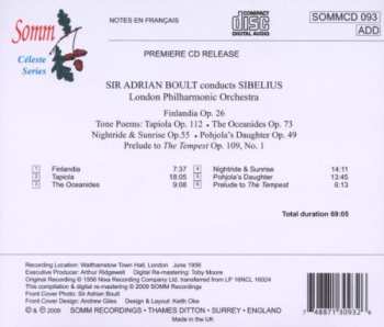 CD Sir Adrian Boult: Sir Adrian Boult Conducts Sibelius 516811