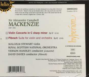 CD Sir Alexander Campbell Mackenzie: Violin Concerto / Pibroch Suite 306686