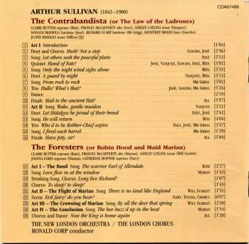 CD Sir Arthur Sullivan: The Contrabandista, The Foresters 345188