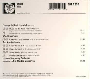 CD Georg Friedrich Händel: Music For The Royal Fireworks [Original Version For Wind Instruments]