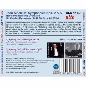 CD Sir Charles Mackerras: Symphonies Nos. 2 & 5 348457