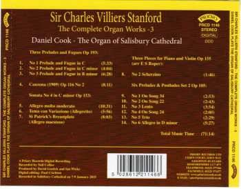 CD Charles Villiers Stanford: The Complete Organ Works - 3 394031