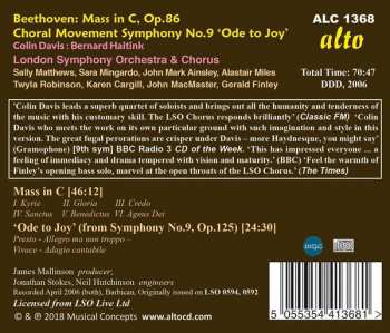 CD Sir Colin Davis: Mass In C / Ode To Joy 287170