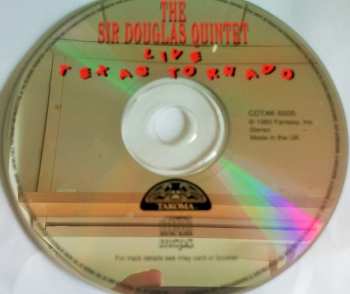 CD Sir Douglas Quintet: Live Texas Tornado 255273