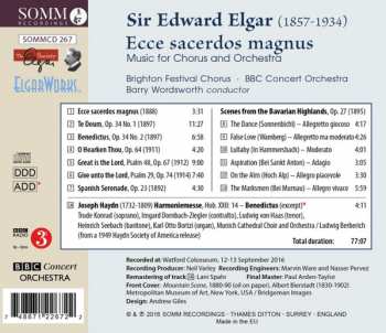 CD Sir Edward Elgar: Ecce Sacerdos Magnus 152467
