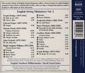 CD Sir Edward Elgar: English String Miniatures Volume 2 193524
