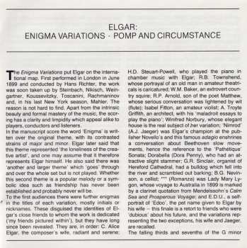 CD Sir Edward Elgar: Enigma Variations / "Pomp And Circumstance" Marches Nos.1&2 / "The Crown Of India": March 418330