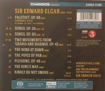 SACD Sir Edward Elgar: Falstaff / Orchestral Songs / 'Grania And Diarmid' Incidental Music And Funeral March 314473