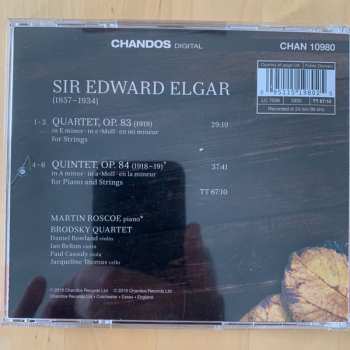 CD Sir Edward Elgar: String Quartet / Piano Quintet 186716