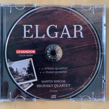 CD Sir Edward Elgar: String Quartet / Piano Quintet 186716