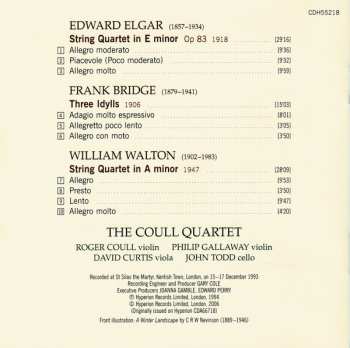 CD Sir Edward Elgar: String Quartets 326558
