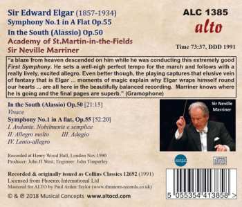 CD Sir Edward Elgar: Symphony No. 1 / In The South (Alassio) 320953