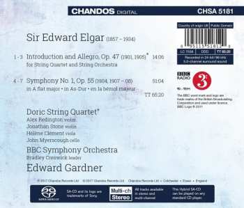 SACD Sir Edward Elgar: Symphony No. 1, Introduction and Allegro 323132