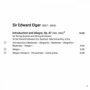 SACD Sir Edward Elgar: Symphony No. 1, Introduction and Allegro 323132