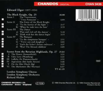CD Sir Edward Elgar: The Black Knight; Scenes From The Bavarian Highlands