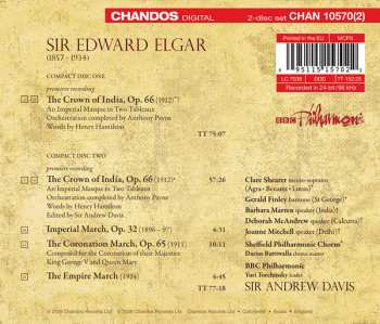 2CD Sir Edward Elgar: The Crown Of India / Imperial March / Coronation March / Empire March 301467