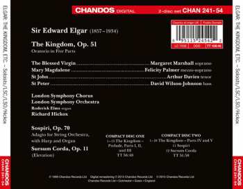 2CD Sir Edward Elgar: The Kingdom / Sospiri / Sursum Corda 330432