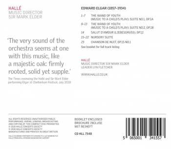 CD Sir Edward Elgar: The Wand Of Youth Suites / Salut D'Amour / Nursery Suite / Chanson De Nuit 259289