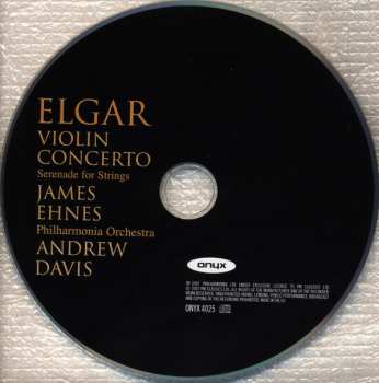 CD Sir Edward Elgar: Violin Concerto • Serenade For Strings 322976