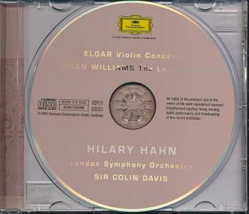 CD Sir Edward Elgar: Violin Concerto / The Lark Ascending 45240
