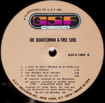 LP Sir Joe Quarterman & Free Soul: Sir Joe Quarterman & Free Soul 59586