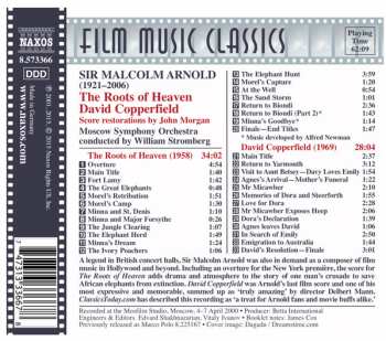 CD Malcolm Arnold: David Copperfield / The Roots Of Heaven 373235