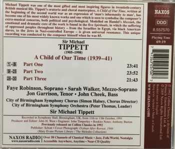 CD Sir Michael Tippett: A Child Of Our Time 262088